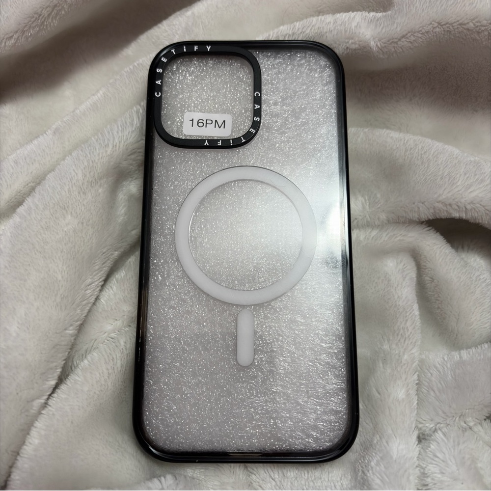Casetify Black and White Phone Case used